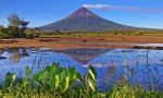 Mayon Volcano Reflection